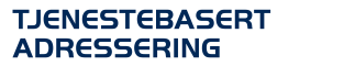 Tjenestebasert adressering Tjenestebasert adressering