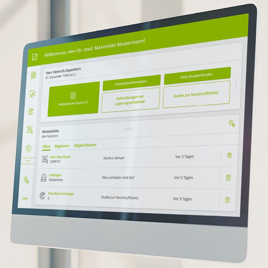 GHG Praxisdienst und CGM-Praxissoftware | CGM