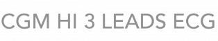 CGM HI 3 LEADS ECG