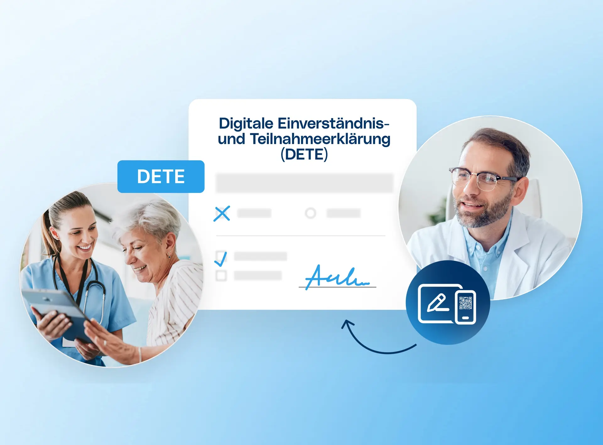 DETE – Digitale Einverständnis- und Teilnahmeerklärung mit CGM MEDISTAR